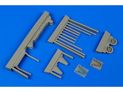 1/32 Warehouse two wheeled hand truck