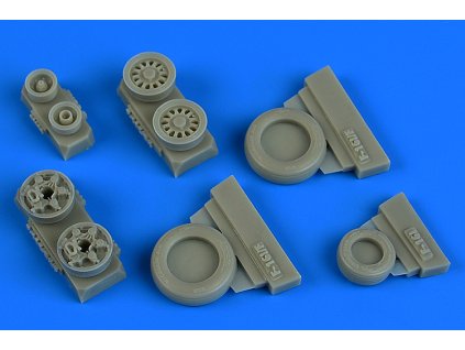 1/48 F-16I Sufa weighted wheels (GY production)