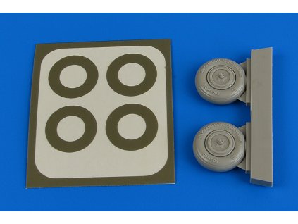 1/48 Yak-3 wheels & paint masks
