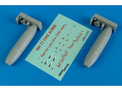 1/48 Mk-77 Mod. 4/5/6 fire bombs