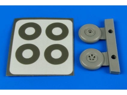 1/72 Hawker Typhoon wheels & paint masks