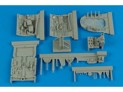 31205 1 32 a6m2b zero fighter cockpit set tamiya