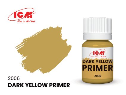ICM Primer Dark Yellow - bottle, 17 ml
