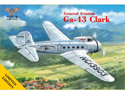 31592 1 72 ga 43 clark airliner western air express