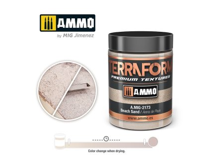 31730 terraform beach sand acrylic texture 100 ml jar