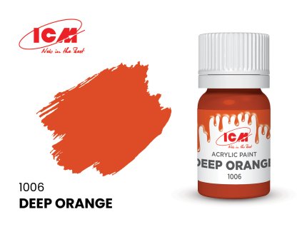 31772 icm deep orange bottle 12 ml