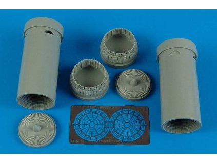 1/48 F-14A Tomcat exhaust nozzles - opened position - ACADEMY