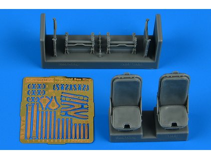 1/48 Westland Sea King HAS.1/HAS.5/HU.5 pilot & co-pilot seats for AIRFIX kit