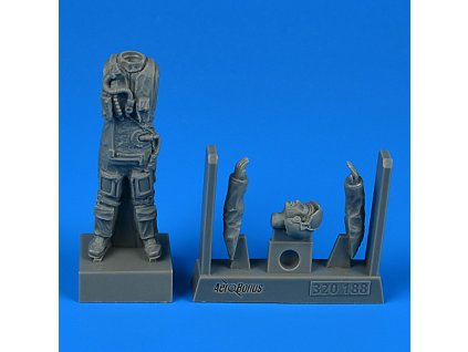 1/32 R.A.F. Fighter Pilot (Falkland War) for x kit