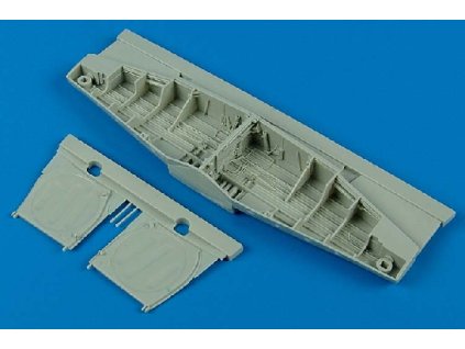 1/32 P-51D Mustang wheel bays - TRUMPETER
