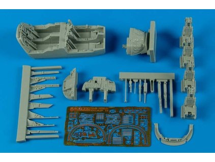 1/72 EA-6B Prowler ICAP-2 cockpit set - (late version) - HASEGAWA