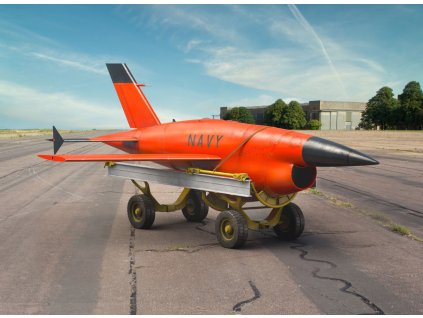 1/48 (BQM-34A) Q-2C Firebee with trailer  (1 airplane and trailer)