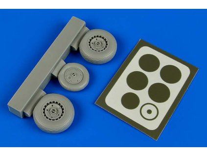 1/48 Me 262A/B wheels & paint masks