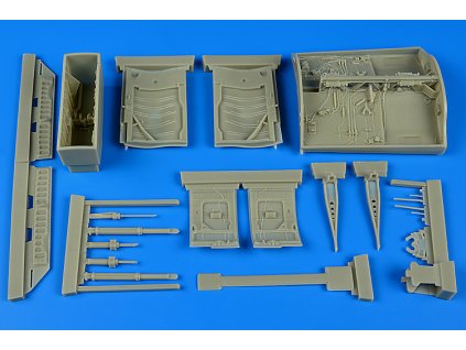 1/32 F-104G/S Starfighter wheel bays - ITALERI