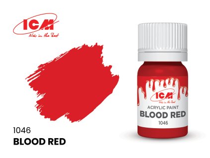 ICM Blood Red - bottle, 12 ml