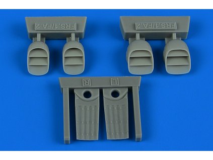 1/72 Sea Harrier FRS.1/FA.2 exhaust nozzles for AIRFIX kit