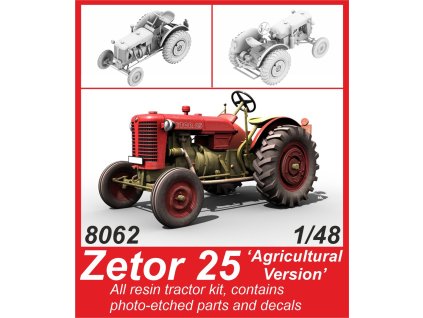 1/48 Zetor 25 ‘Agricultural Version ’