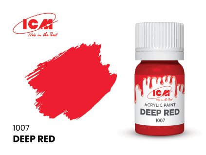 33998 icm deep red bottle 12 ml