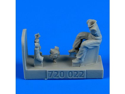 1/72 WWII RAF Motorcycle Driver