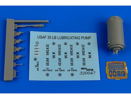 1/32 35Lb. lubricating bucket pump USAF