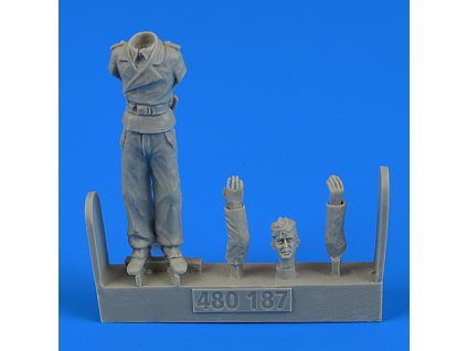 1/48 German WWII Tank crew - Trooper D