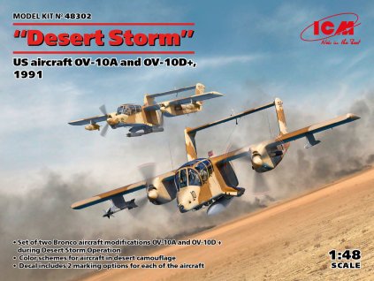 1/48 'Desert Storm'. US aircraft OV-10A and OV-10D+, 1991