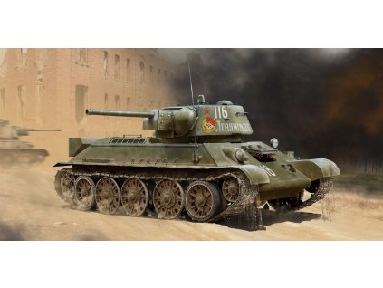 1/35 Т-34/76 (early 1943 production), WWII Soviet Medium Tank