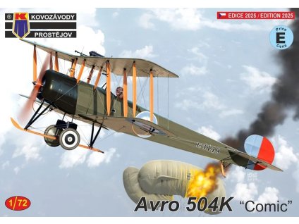 34997 1 72 avro 504k comic kpm0494 kovozavody