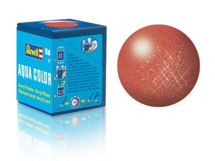 Revell 3744 Acrylic Paint - 36195: Metallic Bronze