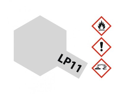 Tamiya 82111 LP-11 Silver 10 ml