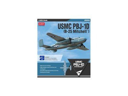 Academy 12334 USMC PBJ-1D (B-25 Mitchell) 1/48