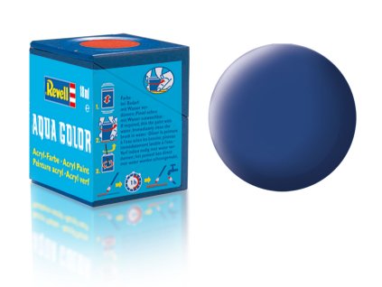 Revell Aqua Color - 36156: matná modrá (blue mat)