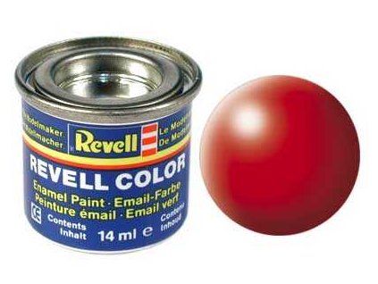 Revell 3572 Enamel Paint 32332 Silk Luminous Red