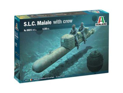 Italeri 5621 Torpedo Model Kit S.L.C. MAIALE 1/35