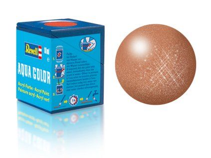 Revell 3742 Acrylic Paint - 36193: Metallic Copper