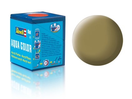 Revell Aqua Color - 36186: matná olivově hnědá (olive brown mat)