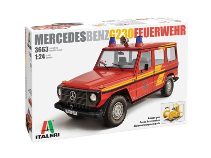 Italeri 3663 - Mercedes G230 Feuewehr (1:24)