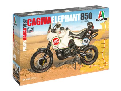 Italeri 4643 - Cagiva "Elephant" 850 Paris-Dakar 1987 (1:9)