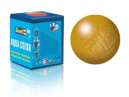 Revell 3741 Acrylic Paint - 36192: Metallic Brass