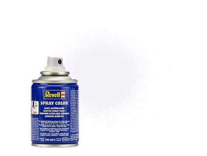 Revell Spray Color - 34105: matná bílá (white mat)