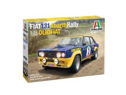 Model Kit auto 3667 - FIAT 131 Abarth Rally OLIO FIAT (1:24)