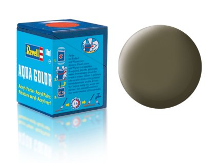 Revell Aqua Color - 36146: matná olivová NATO (nato olive mat)