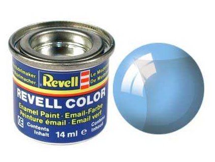 Revell 3584 Enamel Paint 32752 Transparent Blue Clear