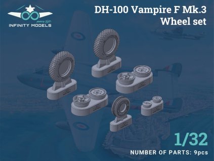 34330 151 inf3203 03 dh 100 vampire f mk.3 wheel set