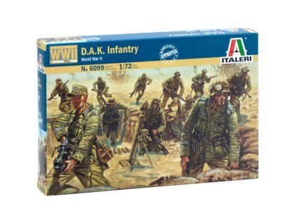 Italeri 6099 WWII - D.A.K. Infantry 1/72