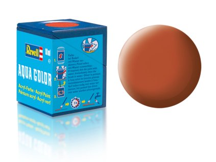 Revell Aqua Color - 36185: matná hnědá (brown mat)