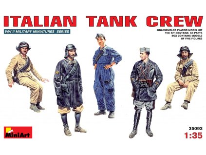 1/35 Italian Tank Crew