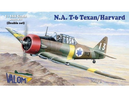 1/144 N.A. T-6 Texan/Harvard (double set - camo series)