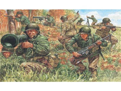 Italeri 6046 WWII American Infantry 1/72