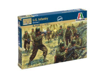 Italeri 6120 WWII - American Infantry 1/72